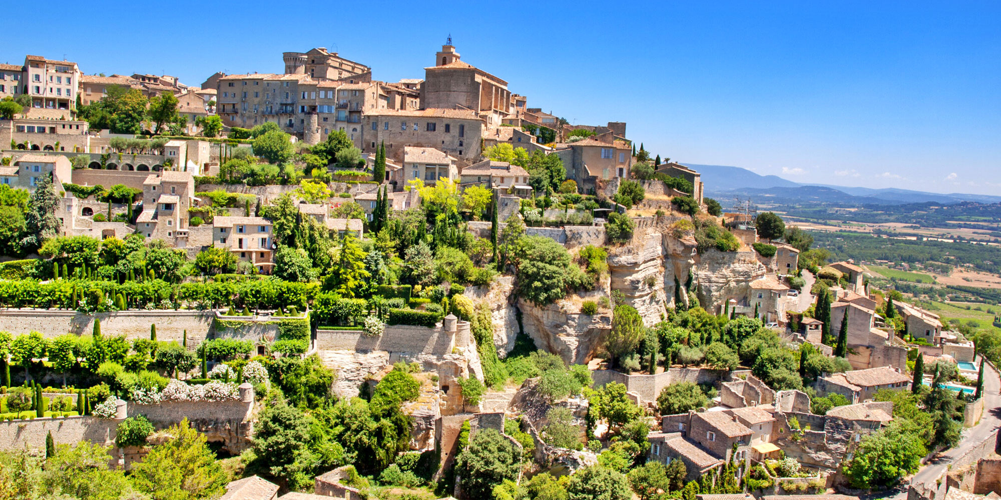 Gordes: Hilltop Village View